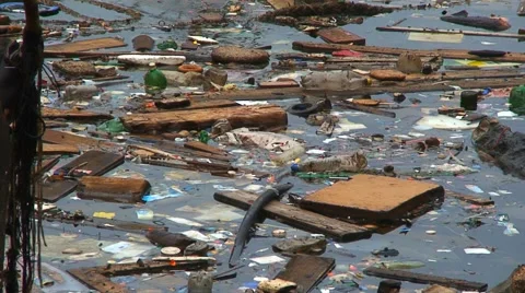 Water pollution HD Video stock 68892517