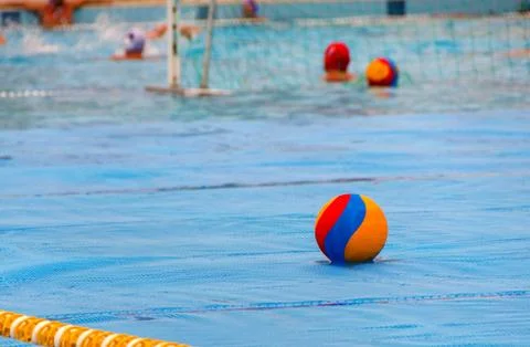 Water polo ball Stock Photos