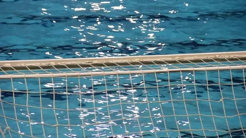 Water polo goal Stock Footage 78099147