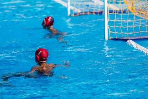 Water polo Foto stock