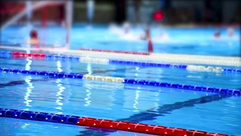 Water polo players Stock Footage 281508934