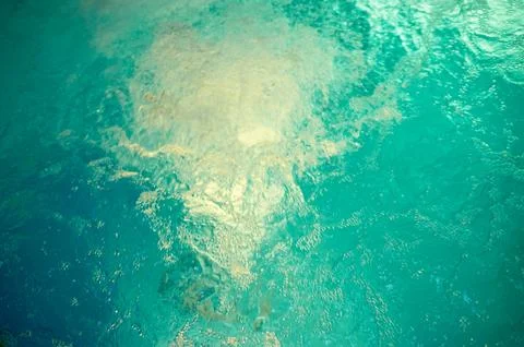 Water in the pool background. Stock Photos