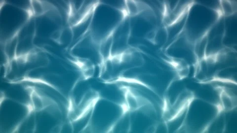 Water Pool Caustics Flowing in Looping Motion Background 스톡 동영상 348301889