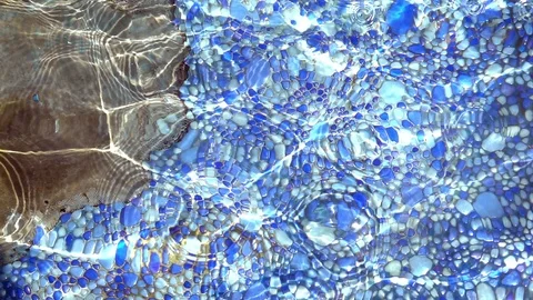 Water Pool Clean Aqua Surface Stock Footage 90241840