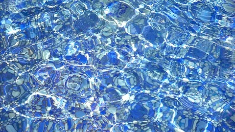 Water Pool Clean Aqua Surface Stock Footage 90242460