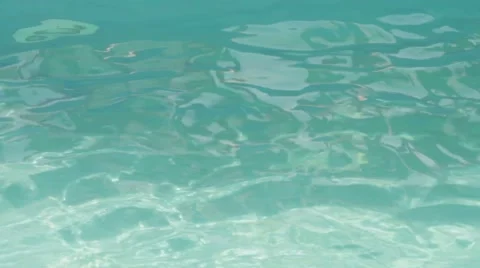 Water in the pool Stock Footage 47894072