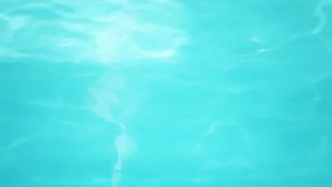 Water in the pool Stock Footage 141360724