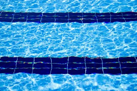 Water in the pool Stock Photos