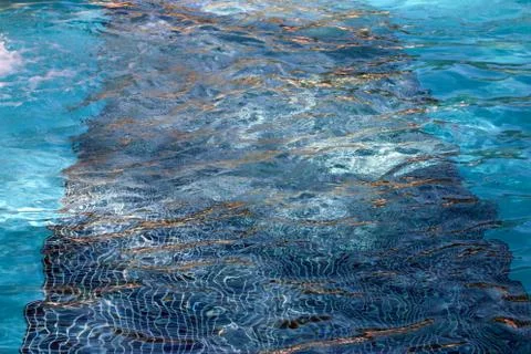 Water in the pool Stock Photos