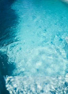 Water in the pool, water texture Stock Photos