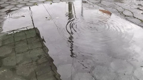 Water Pooling on The Floor Stock Footage 300584592