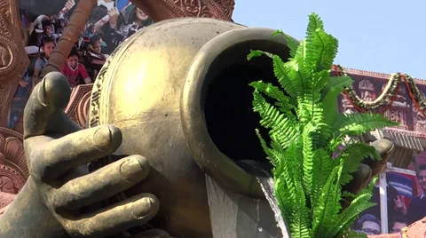 Water from a pot2 Stock Footage 32897500