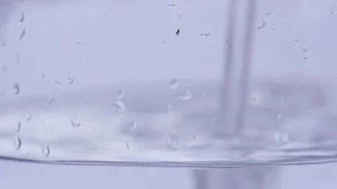 Water Pour Closeup Stock Footage 93756938