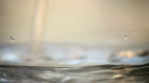 Water Pouring Stock Footage