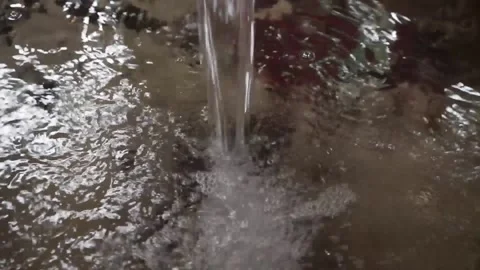 Water is pouring Stock Footage 159882053