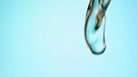 Water pouring over flat background Stock Footage 149132688