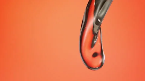 Water pouring over flat background Stock Footage 149132841