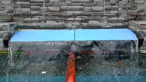 The Water Pours Stock Footage 219762502