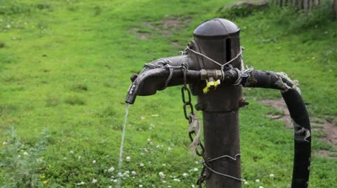 Water pressure head column Stock Footage 11253278