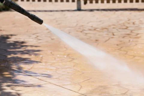 Water pressure Stock Photos