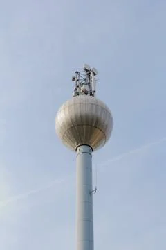 Water pressure tower Stock Photos