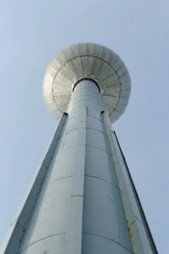 Water pressure tower Stock Photos