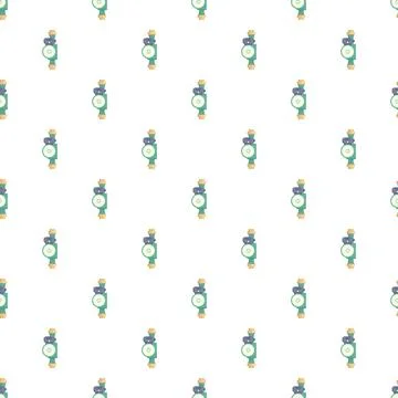 Water pump heating system seamless pattern Stock Illustration