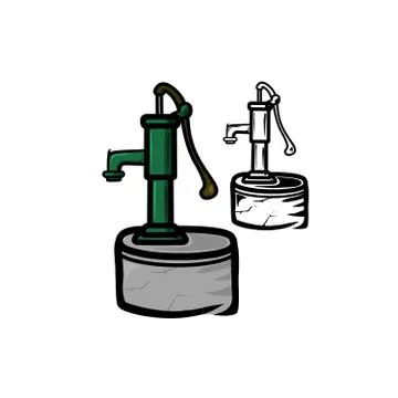 Water Pump Stock Illustration
