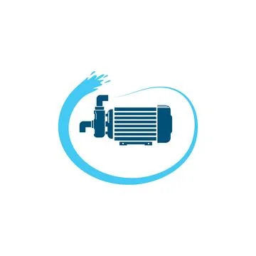Water pump machine icon vector illustration design template 스톡 일러스트