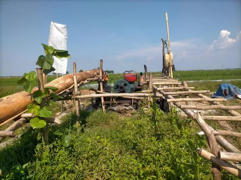 Water pump machine Stock Photos