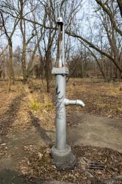 Water Pump In a Park Stock Photos