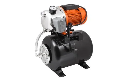 Water pump on white background Stock Photos