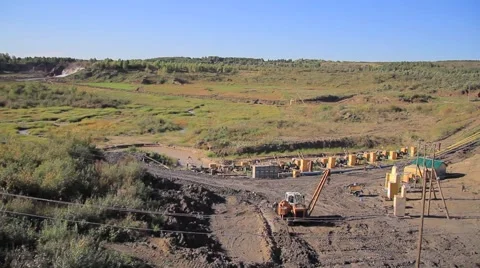 Water pumping station Stock-Footage 43053018