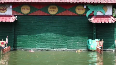 Water Puppets Stock Footage 276444417