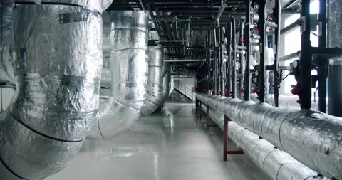 Water purification system equipment. Facility for purification of drinking water Stock Footage 237022937