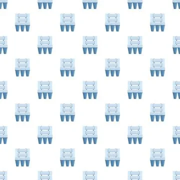 Water purification system pattern for clean liquid processing Stock Illustration
