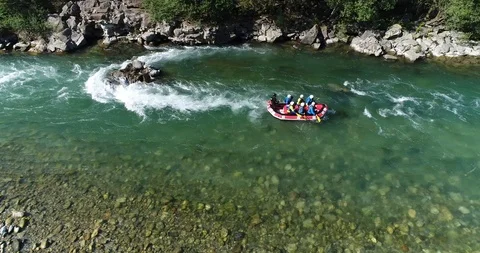 Water rafting Stock Footage 91390767