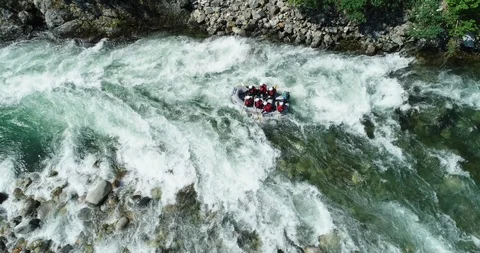 Water rafting Stock Footage 109100601