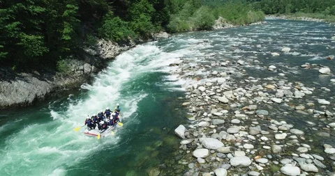 Water rafting Stock Footage 109101510