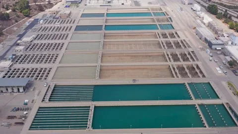 Water Recycling Plant Stock Footage 159572653