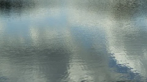Water reflecting the sky Stock Photos
