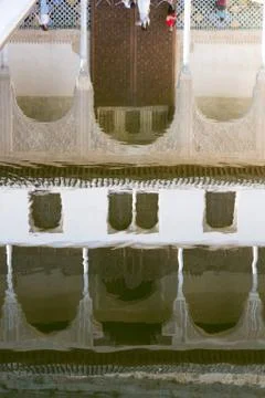 Water reflection of Alhambra Stock Photos