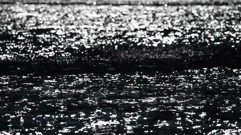 Water reflection and waves #1 Stockbeeldmateriaal 40864987