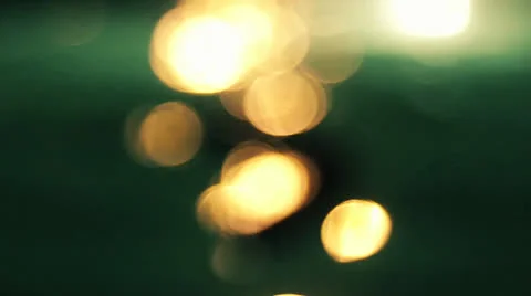 Water Reflection Bokeh, Slow Motion, Color Corrected Video stock 25846477