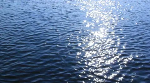 Water with reflection Stock Footage 10566564