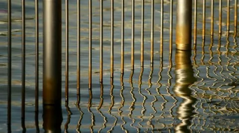 Water reflection 库存影片 10903042