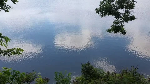 Water Reflection Footage Video stock 276498050