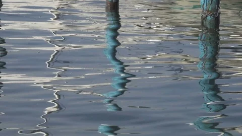 Water Reflection in Lake Iseo Stock Footage 76826424