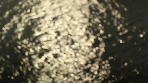 Water reflection out of focus abstract background bokeh Stock Footage 45124999