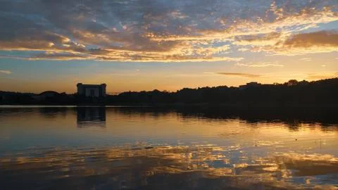 Water reflection Foto stock